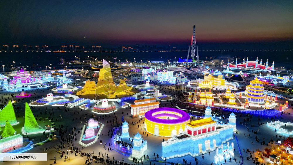 Harbin Ice and Snow World Opened