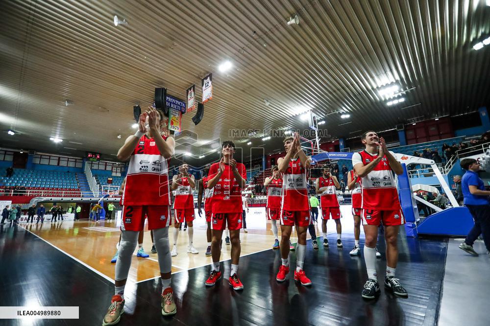 BASKET - Serie A2 - RSR Sebastiani Rieti vs Valtur Brindisi