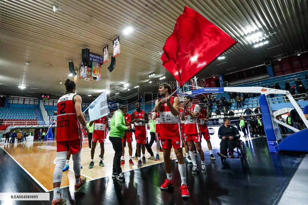 BASKET - Serie A2 - RSR Sebastiani Rieti vs Valtur Brindisi