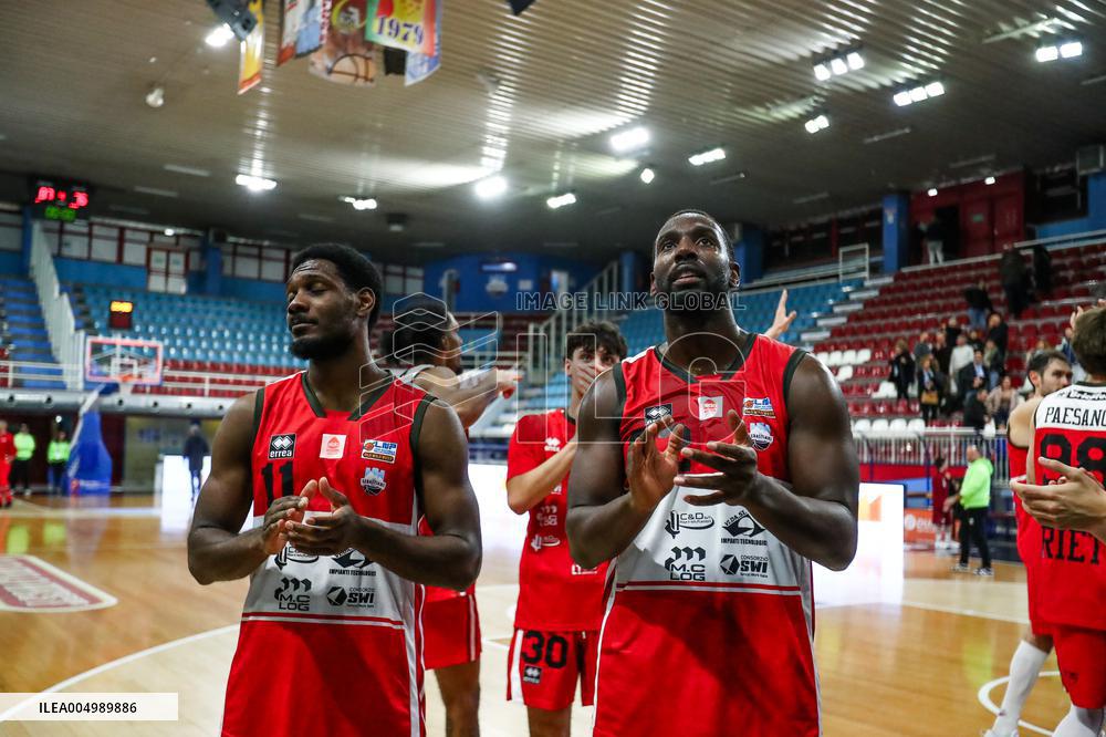 BASKET - Serie A2 - RSR Sebastiani Rieti vs Valtur Brindisi