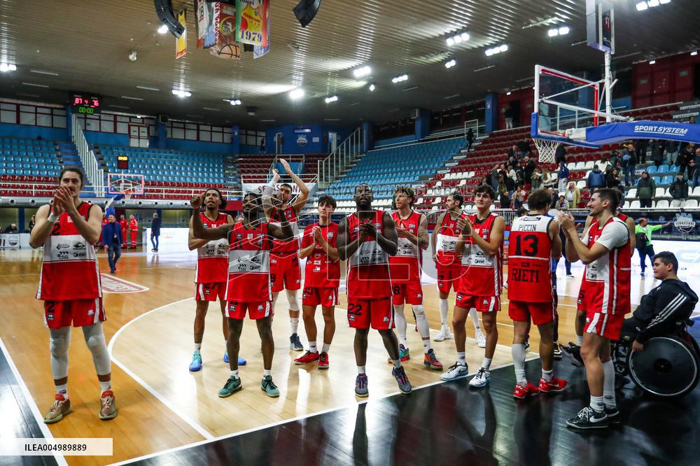BASKET - Serie A2 - RSR Sebastiani Rieti vs Valtur Brindisi
