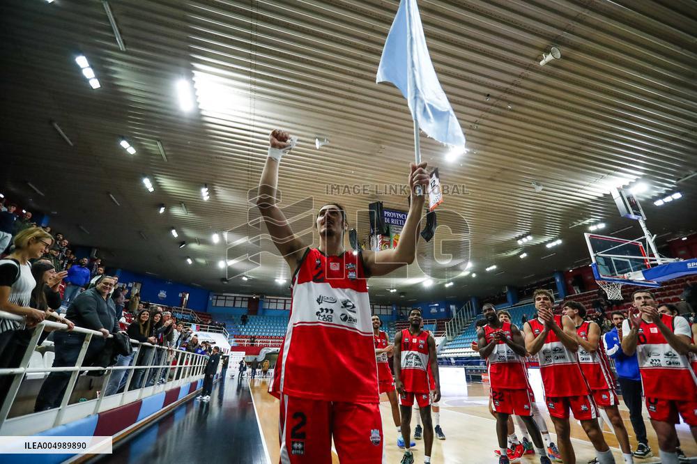 BASKET - Serie A2 - RSR Sebastiani Rieti vs Valtur Brindisi