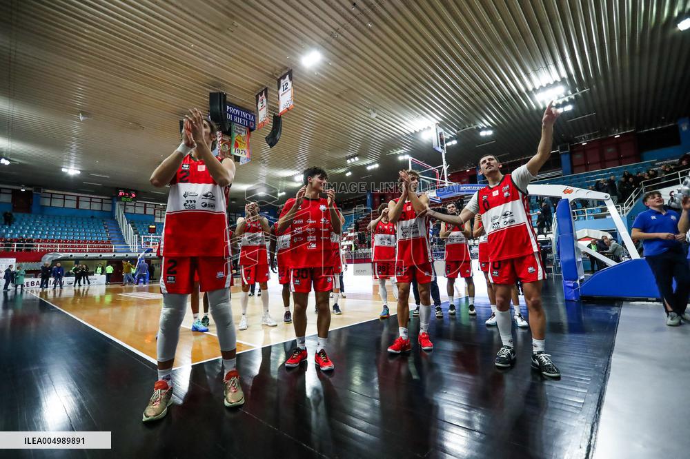 BASKET - Serie A2 - RSR Sebastiani Rieti vs Valtur Brindisi
