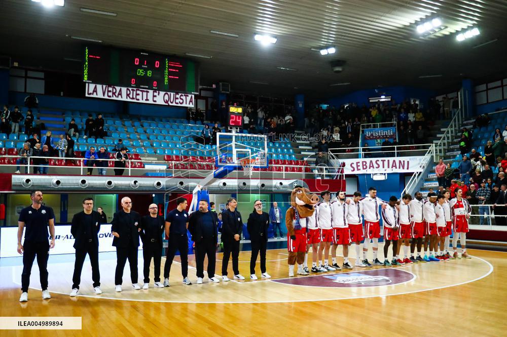 BASKET - Serie A2 - RSR Sebastiani Rieti vs Valtur Brindisi