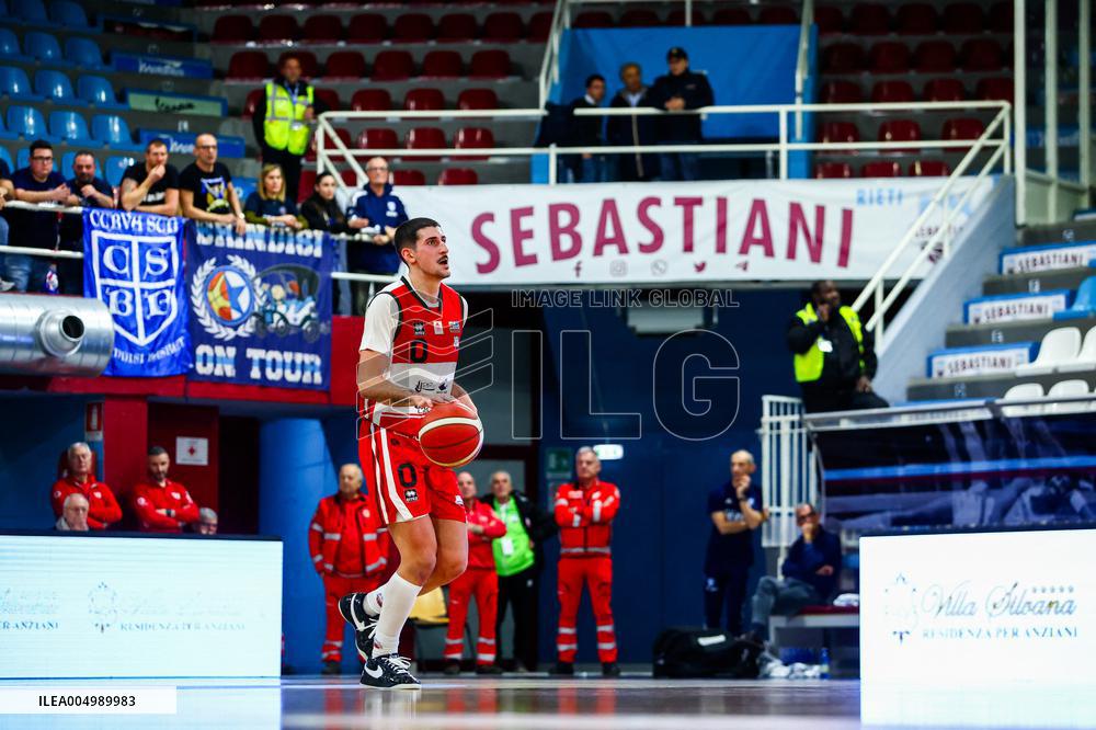 BASKET - Serie A2 - RSR Sebastiani Rieti vs Valtur Brindisi