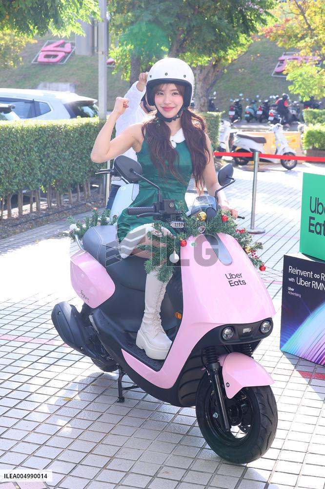 Lee Da Hye Attends Costco Uber Eats App Event in Taipei