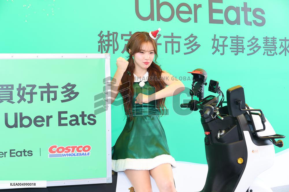 Lee Da Hye Attends Costco Uber Eats App Event in Taipei
