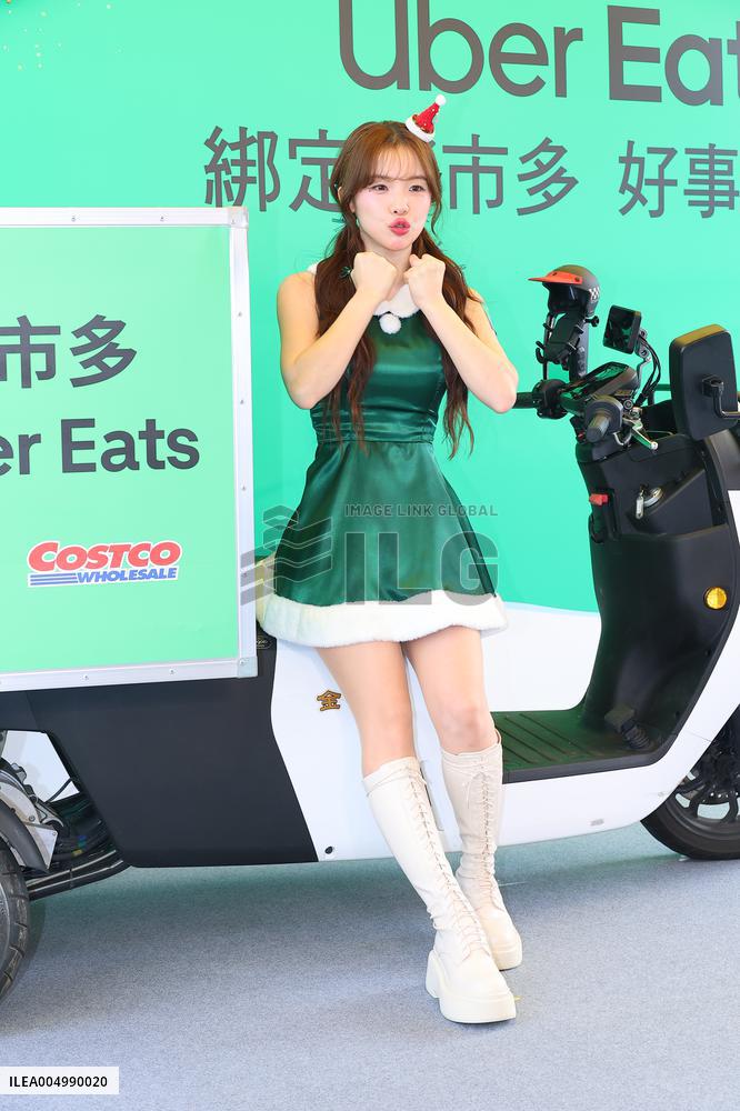 Lee Da Hye Attends Costco Uber Eats App Event in Taipei