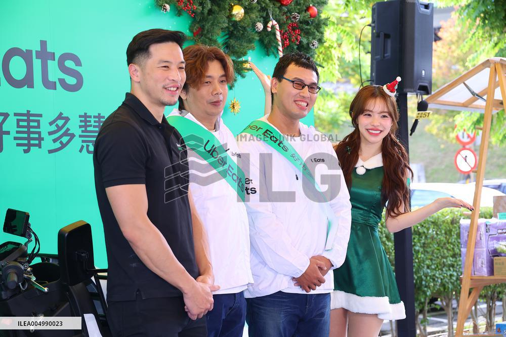 Lee Da Hye Attends Costco Uber Eats App Event in Taipei