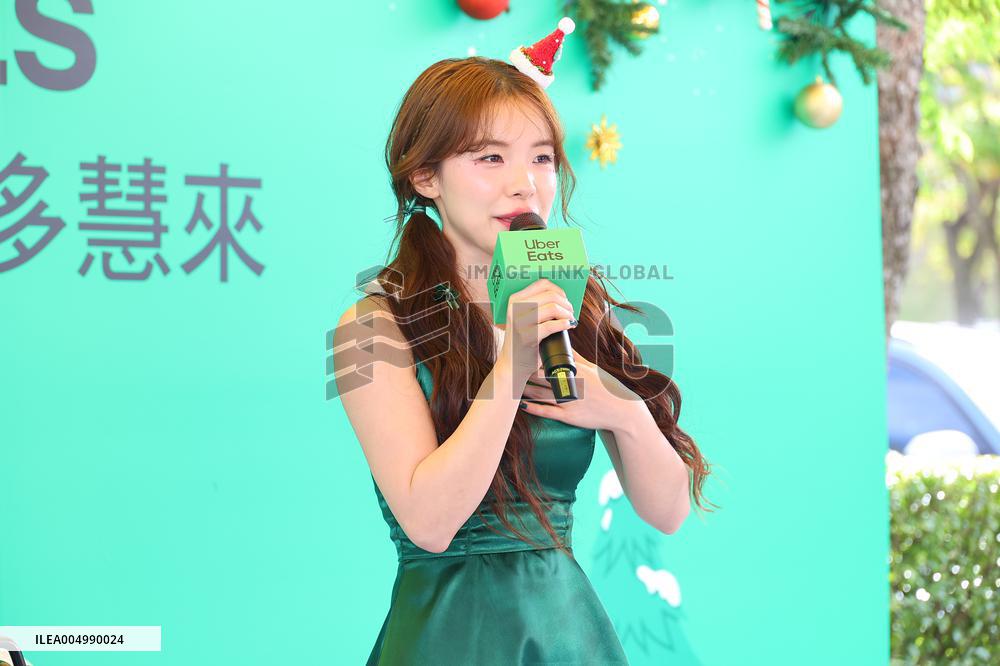 Lee Da Hye Attends Costco Uber Eats App Event in Taipei