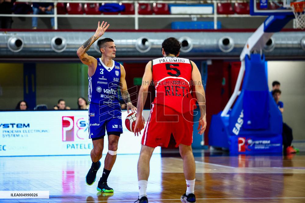 BASKET - Serie A2 - RSR Sebastiani Rieti vs Valtur Brindisi