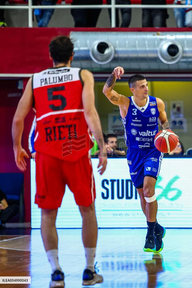 BASKET - Serie A2 - RSR Sebastiani Rieti vs Valtur Brindisi