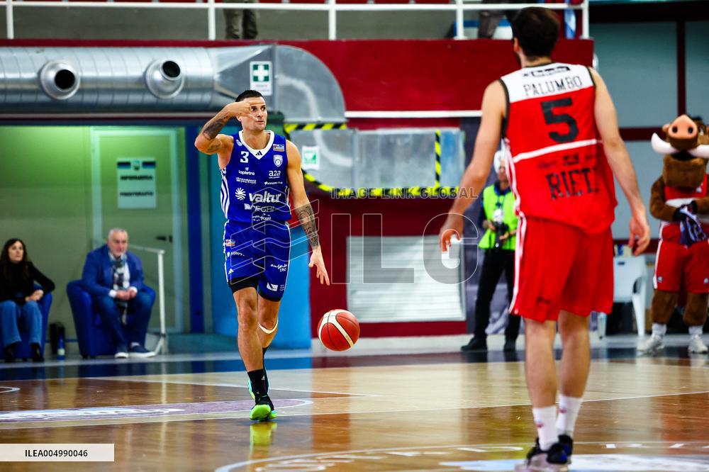 BASKET - Serie A2 - RSR Sebastiani Rieti vs Valtur Brindisi