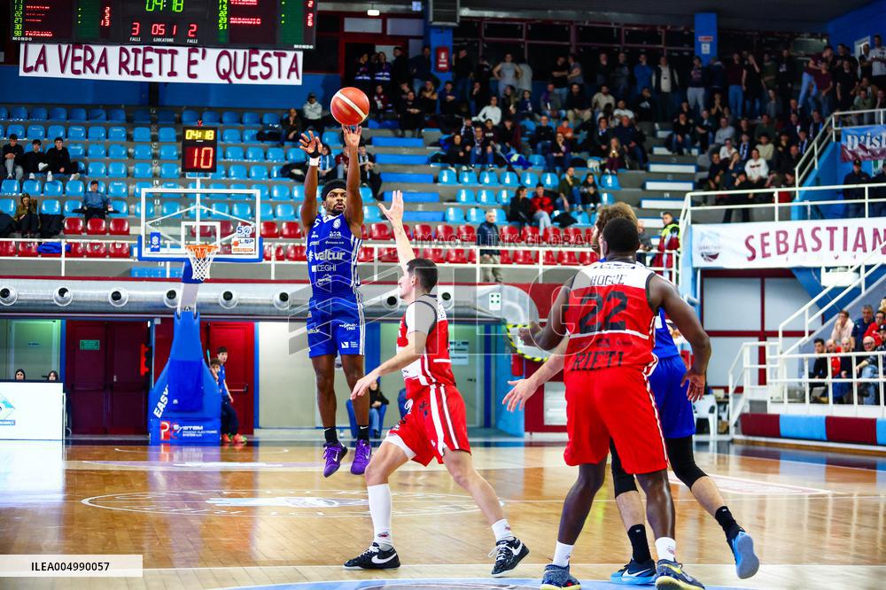 BASKET - Serie A2 - RSR Sebastiani Rieti vs Valtur Brindisi