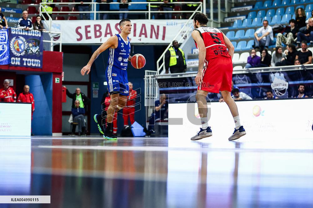 BASKET - Serie A2 - RSR Sebastiani Rieti vs Valtur Brindisi
