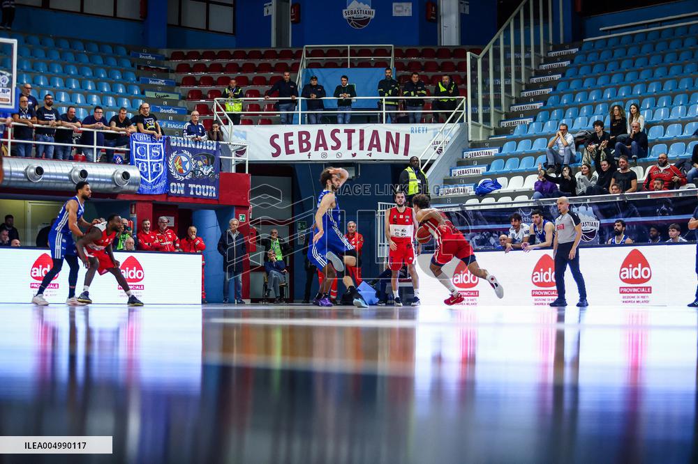 BASKET - Serie A2 - RSR Sebastiani Rieti vs Valtur Brindisi