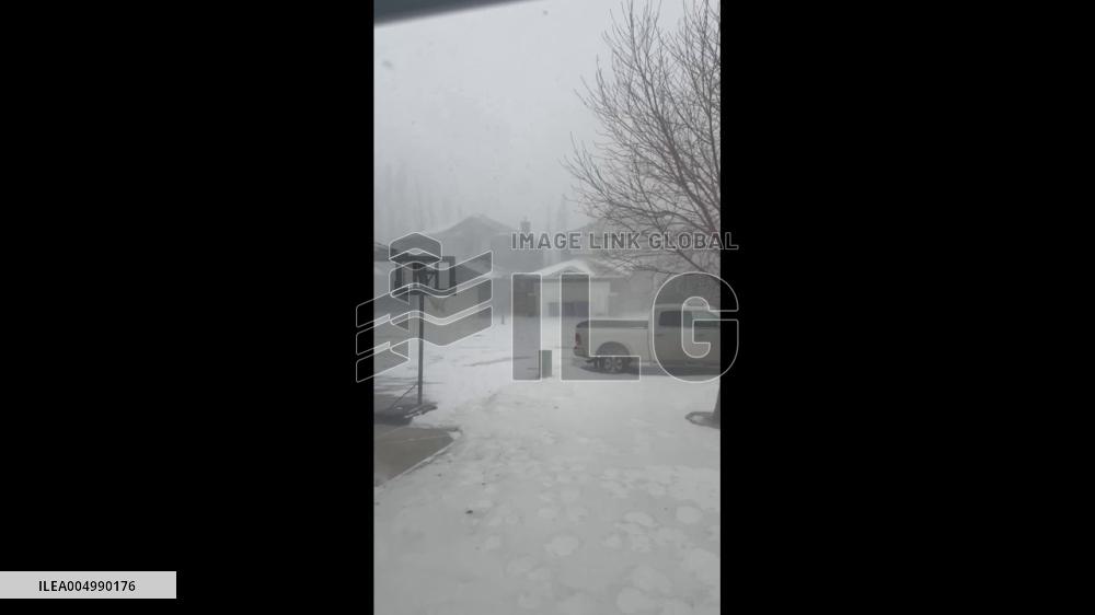 Canada: Severe Storm Brings Whiteouts, Dangerous Driving Conditions Across Alberta 4