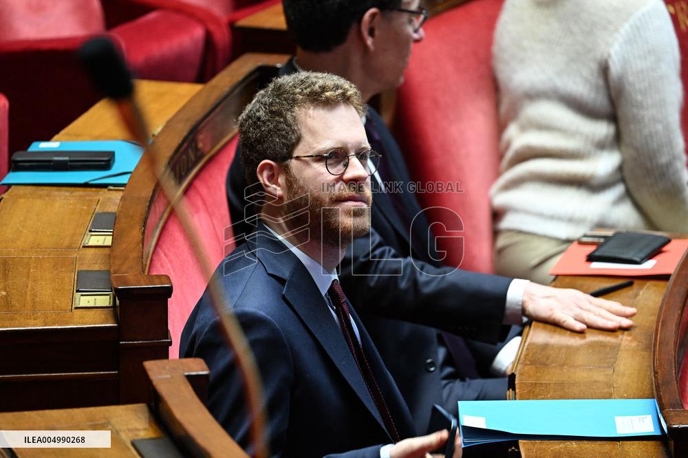 Session Of Questions To The Government At The National Assembly - Paris