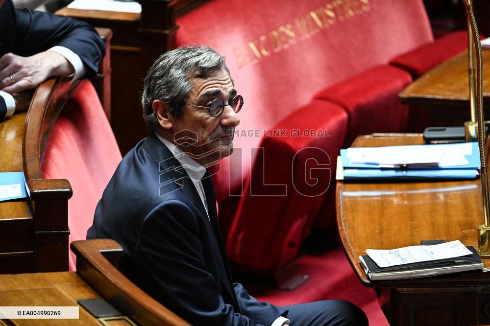 Session Of Questions To The Government At The National Assembly - Paris