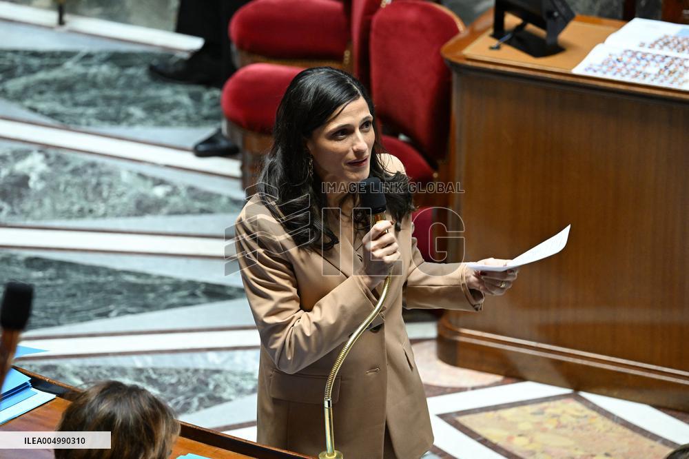 Session Of Questions To The Government At The National Assembly - Paris