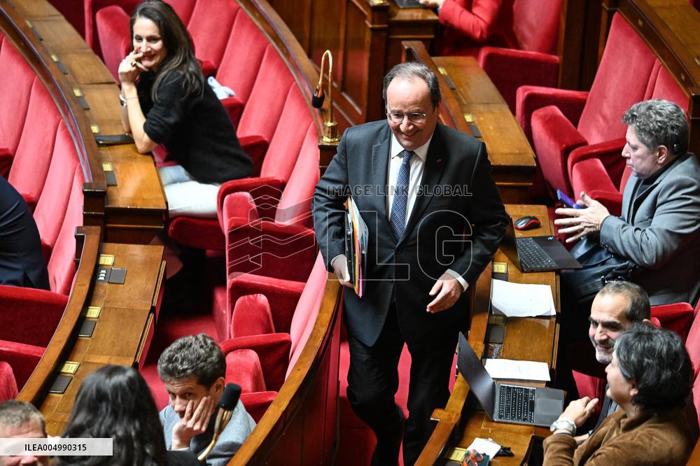 Session Of Questions To The Government At The National Assembly - Paris