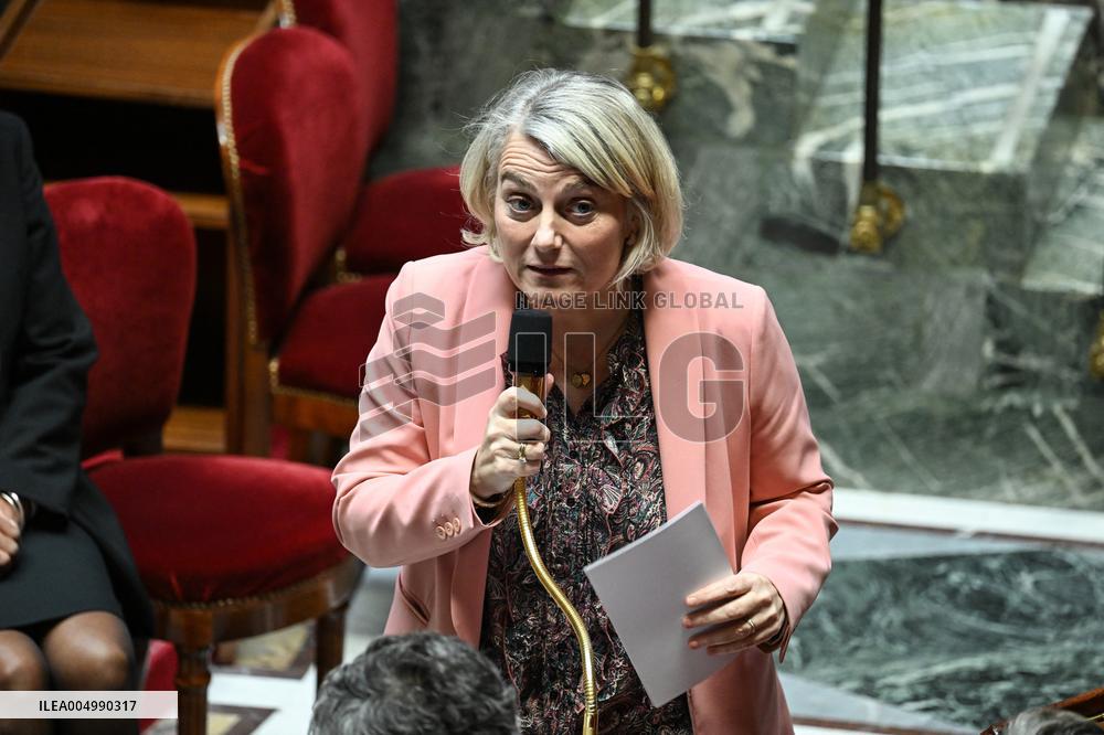 Session Of Questions To The Government At The National Assembly - Paris