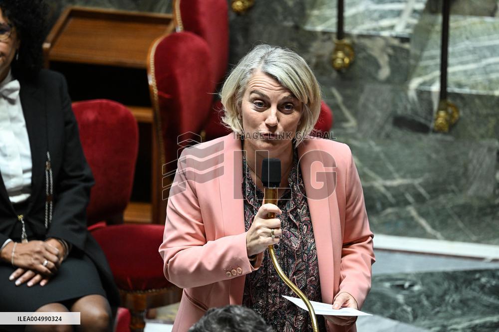 Session Of Questions To The Government At The National Assembly - Paris