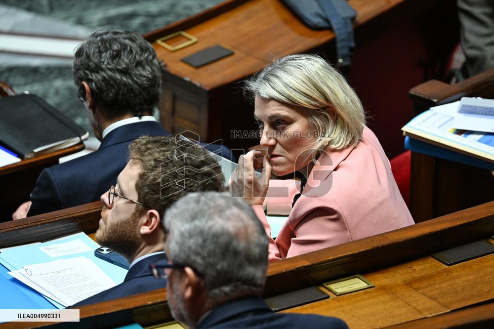 Session Of Questions To The Government At The National Assembly - Paris