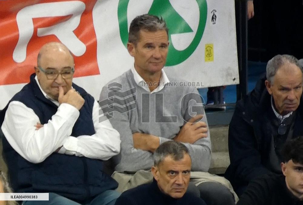 Infanta Cristina And Iñaki Urdangarin Coincide In The Party Of Their Son Pablo - Barcelona