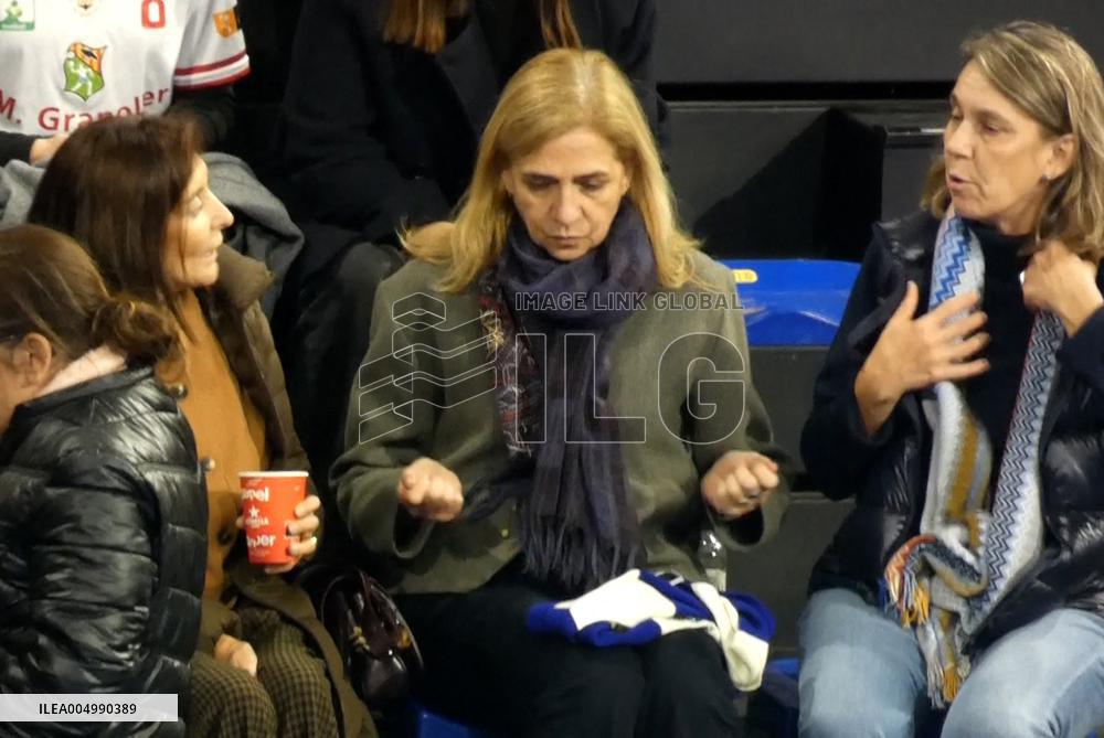 Infanta Cristina And Iñaki Urdangarin Coincide In The Party Of Their Son Pablo - Barcelona