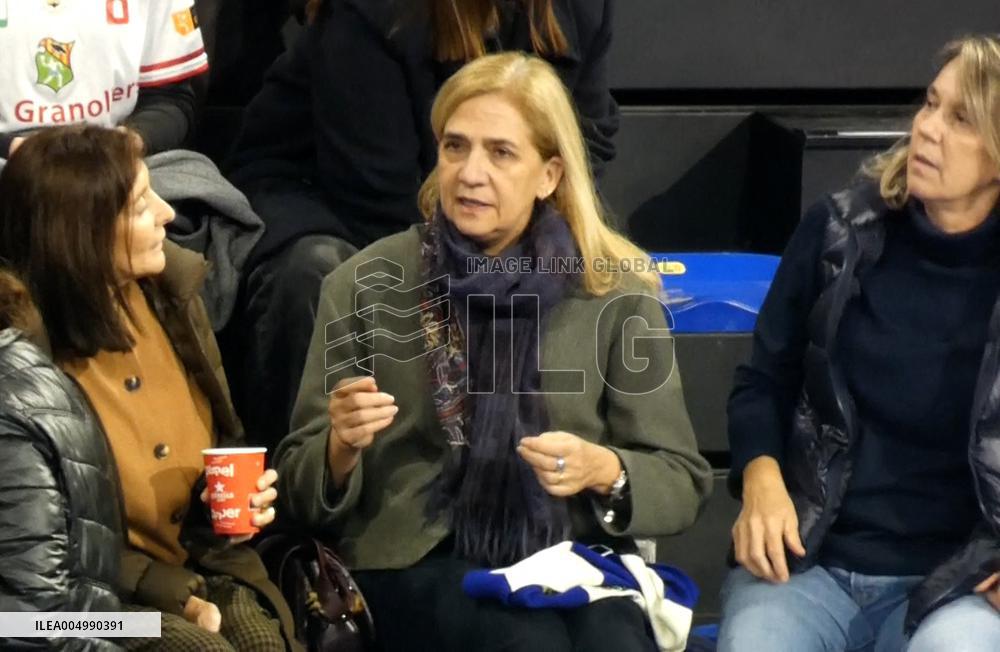 Infanta Cristina And Iñaki Urdangarin Coincide In The Party Of Their Son Pablo - Barcelona