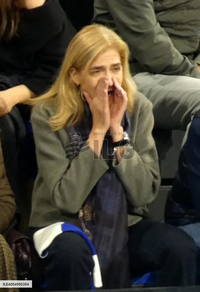 Infanta Cristina And Iñaki Urdangarin Coincide In The Party Of Their Son Pablo - Barcelona