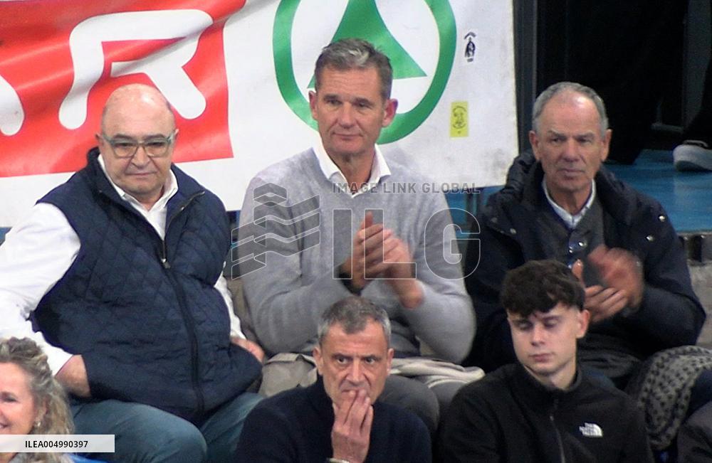 Infanta Cristina And Iñaki Urdangarin Coincide In The Party Of Their Son Pablo - Barcelona