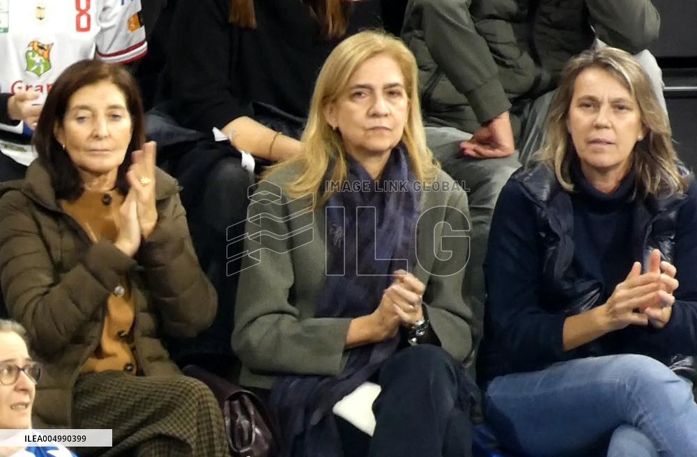 Infanta Cristina And Iñaki Urdangarin Coincide In The Party Of Their Son Pablo - Barcelona