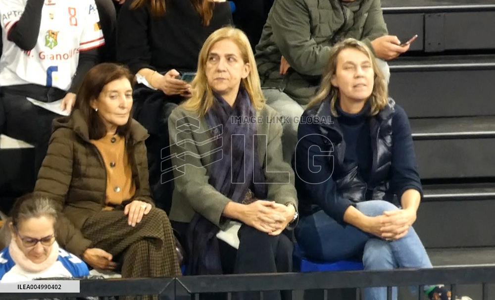 Infanta Cristina And Iñaki Urdangarin Coincide In The Party Of Their Son Pablo - Barcelona