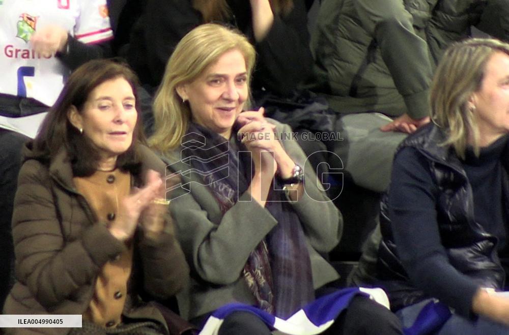 Infanta Cristina And Iñaki Urdangarin Coincide In The Party Of Their Son Pablo - Barcelona