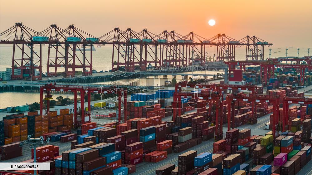 Suzhou Port Container Trade