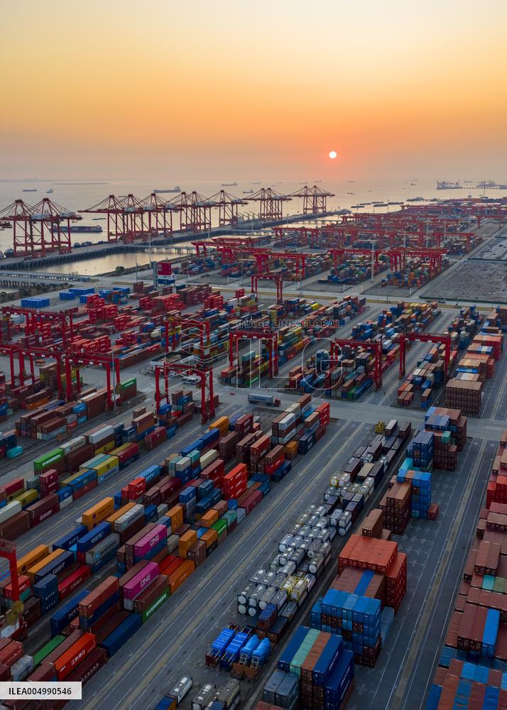 Suzhou Port Container Trade