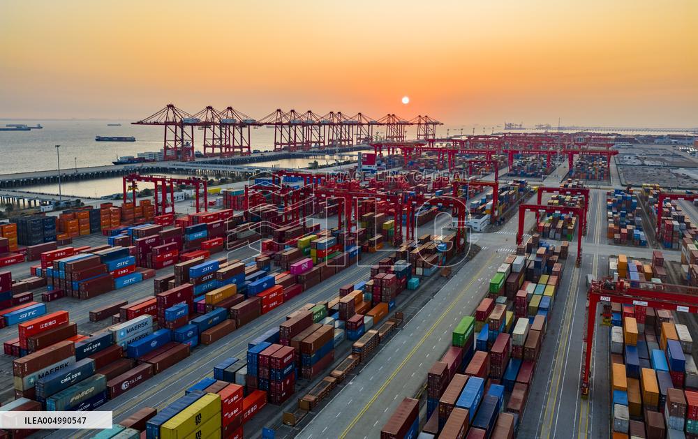 Suzhou Port Container Trade