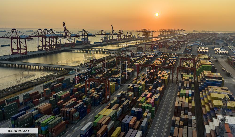 Suzhou Port Container Trade