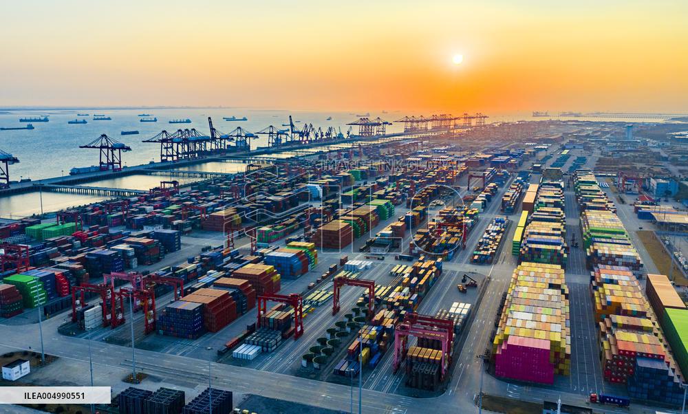 Suzhou Port Container Trade