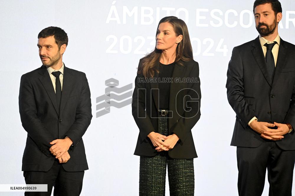 Queen Letizia Presents the XVII and XVIII NAOS Strategy Awards - Madrid