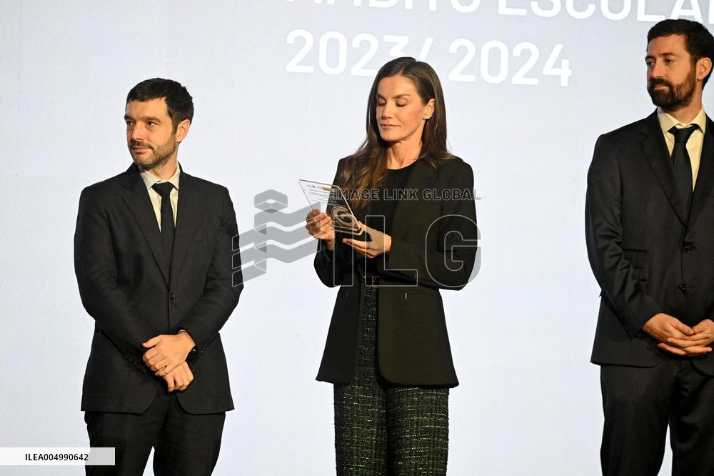 Queen Letizia Presents the XVII and XVIII NAOS Strategy Awards - Madrid