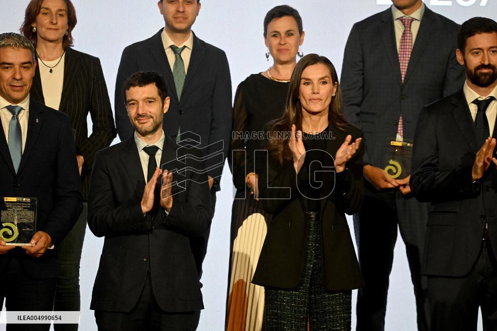 Queen Letizia Presents the XVII and XVIII NAOS Strategy Awards - Madrid