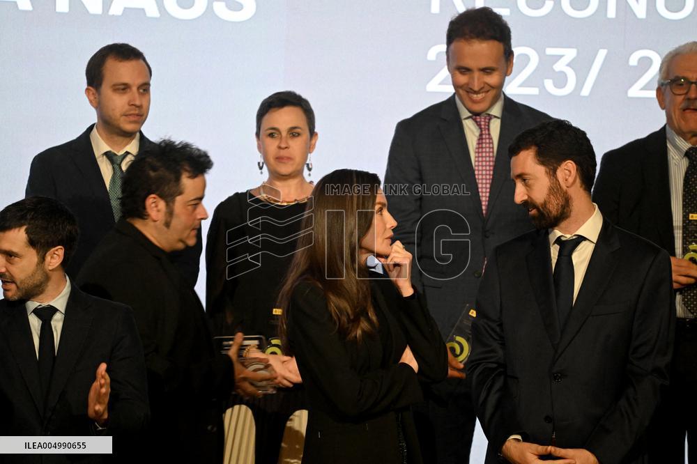Queen Letizia Presents the XVII and XVIII NAOS Strategy Awards - Madrid