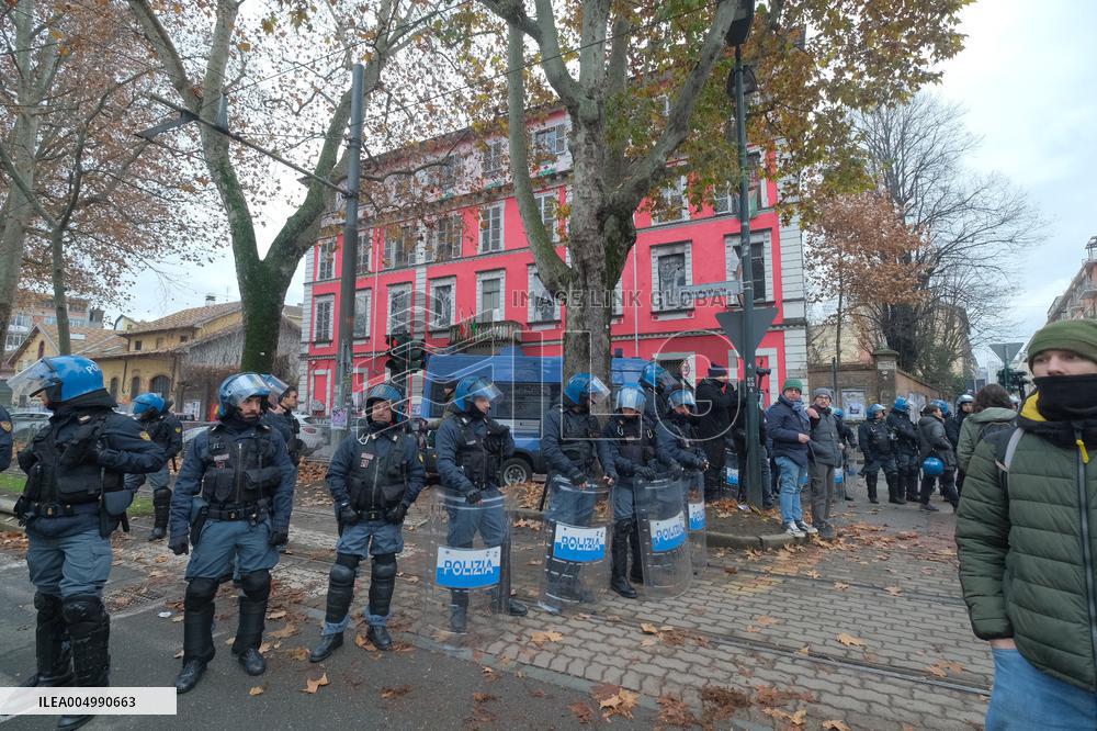 Police Raid on The Askatasuna Social Center - Turin