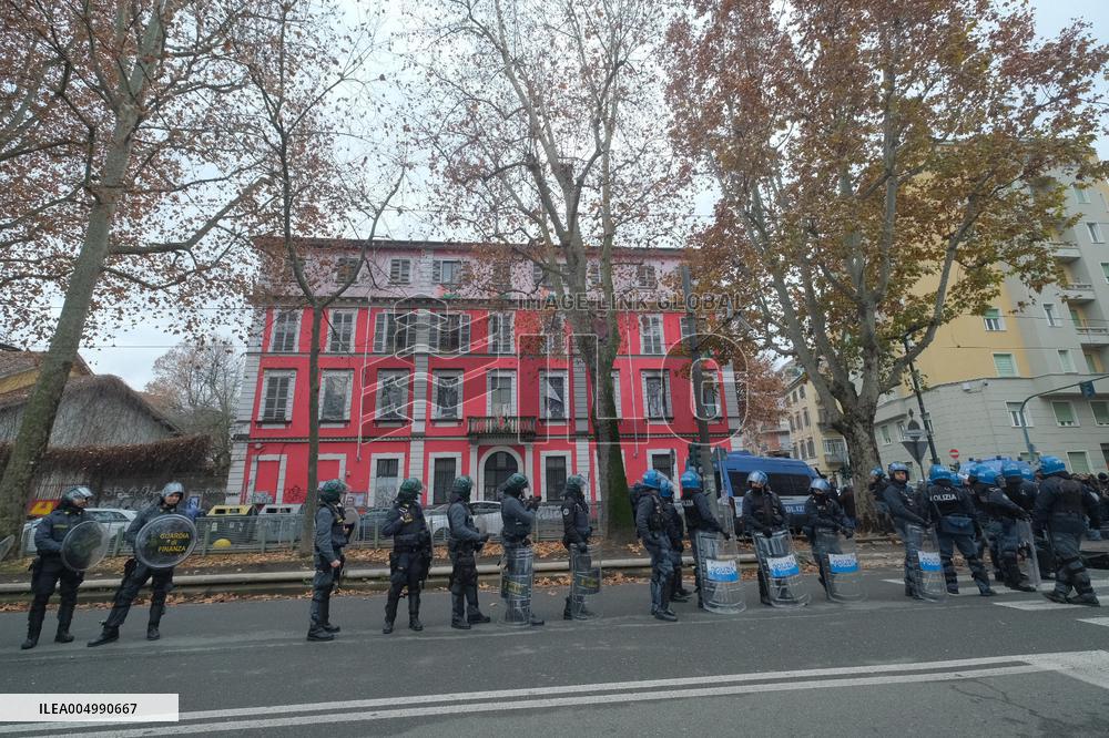 Police Raid on The Askatasuna Social Center - Turin