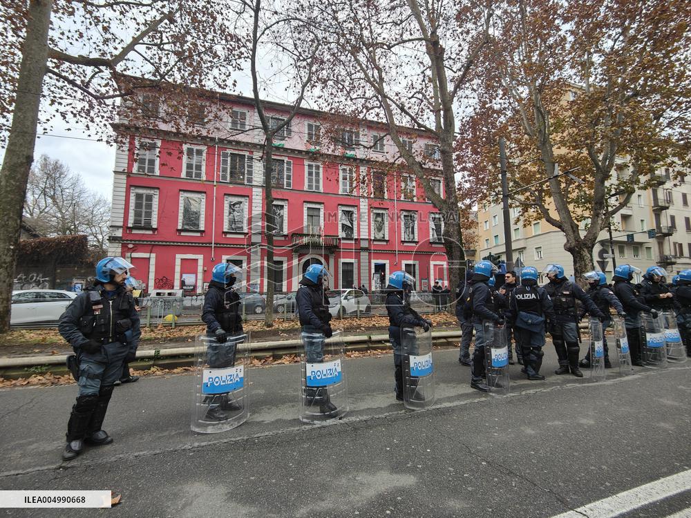 Police Raid on The Askatasuna Social Center - Turin