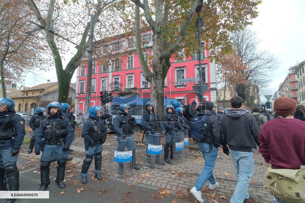 Police Raid on The Askatasuna Social Center - Turin