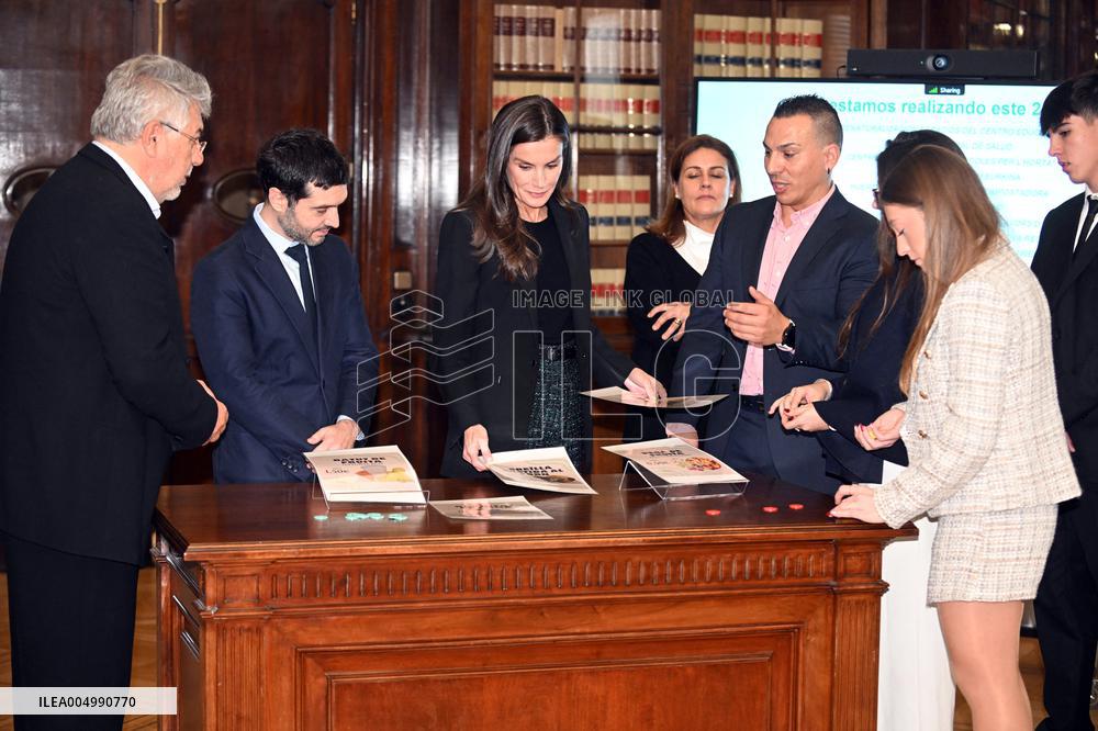 Queen Letizia Presents the XVII and XVIII NAOS Strategy Awards - Madrid